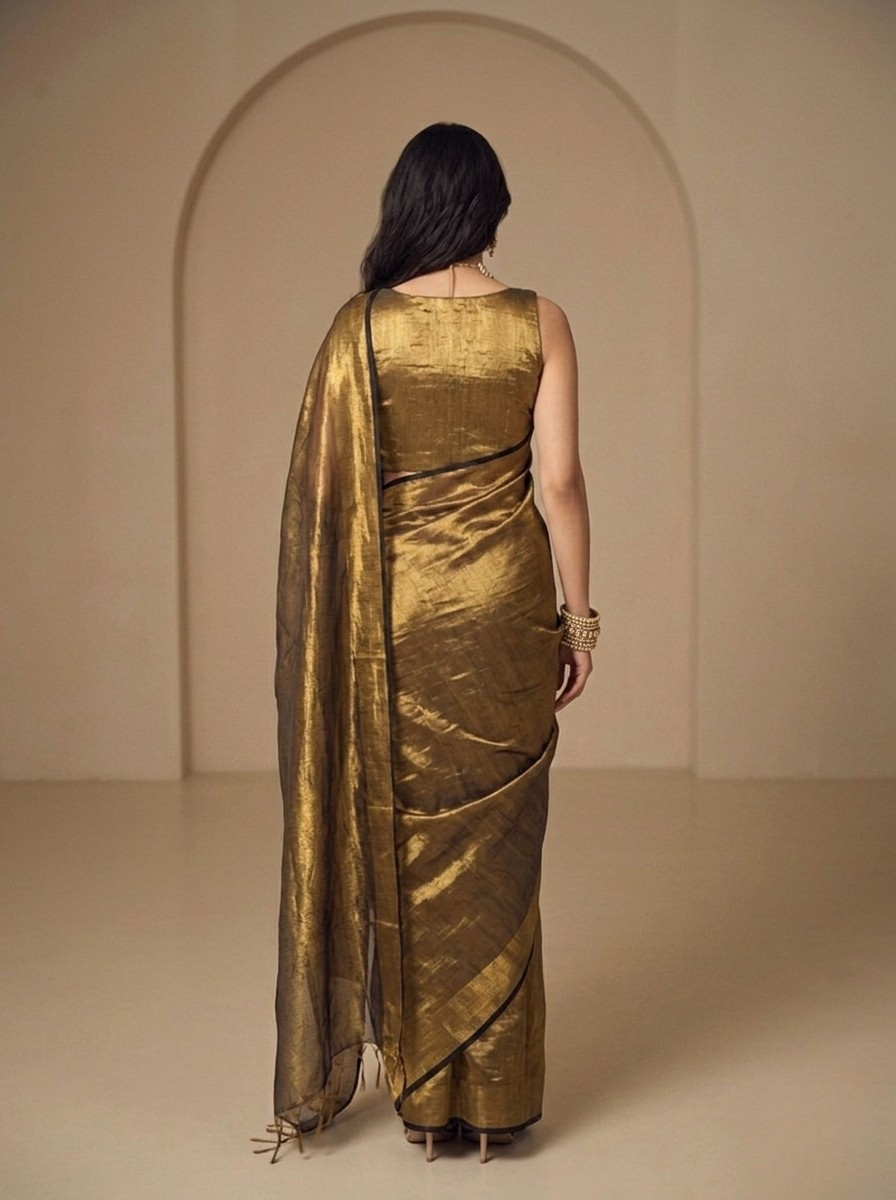 Zira Mulmul Tissue Saree