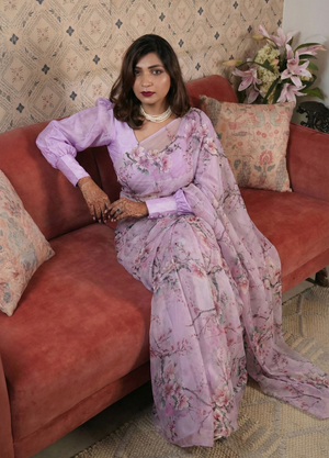 Amaris Pure Chiffon Saree