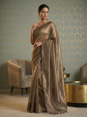 Ivara Handloom Tissue Saree