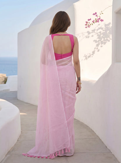 Summer Rośe Mul Saree
