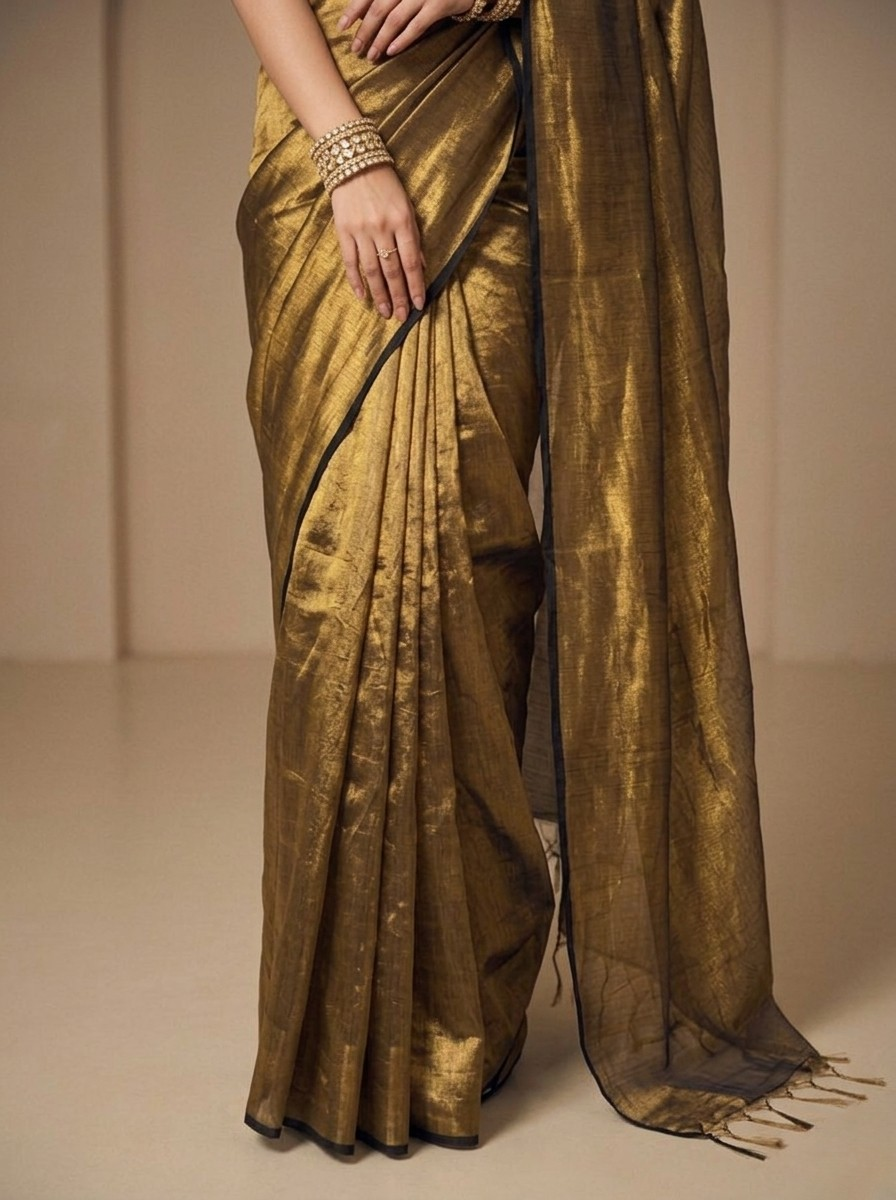 Zira Mulmul Tissue Saree