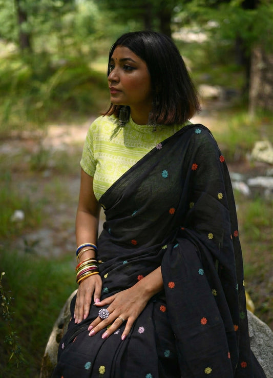 Bloom Jamdani Saree