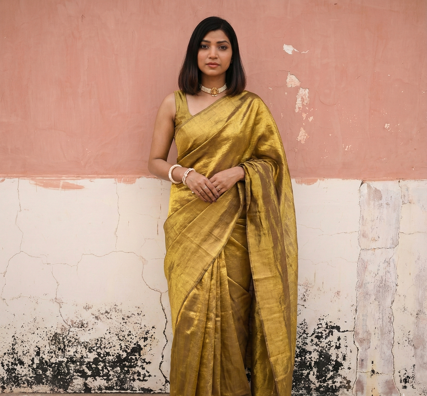 Eira Handloom Tissue Saree