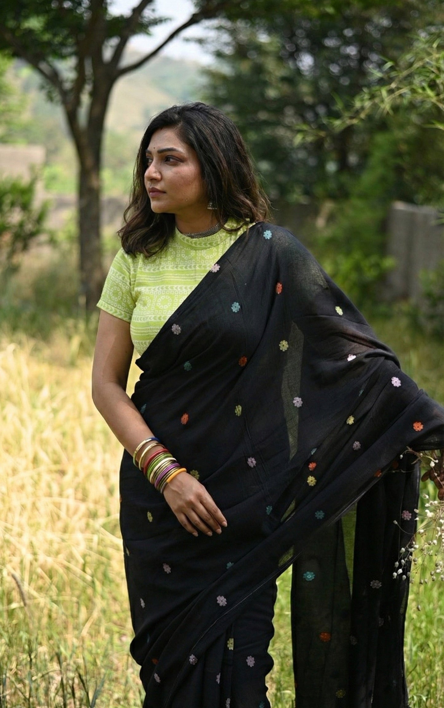 Bloom Jamdani Saree