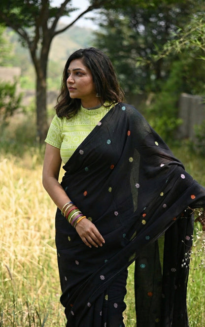 Bloom Jamdani Saree