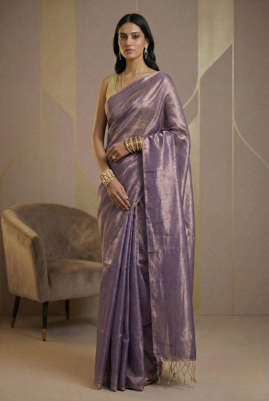 Tarini Handloom Tissue Saree
