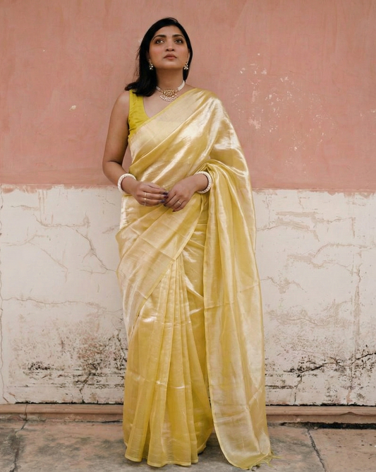 Navira Handloom Tissue Saree